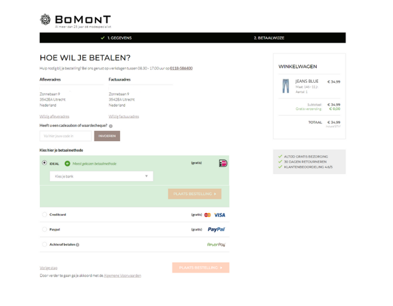 Bomont Checkout Multipaid