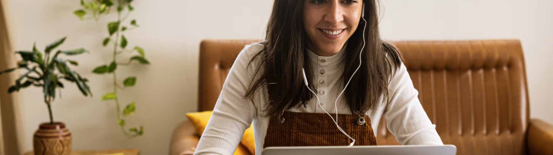 Zapier Woman Behind Laptop