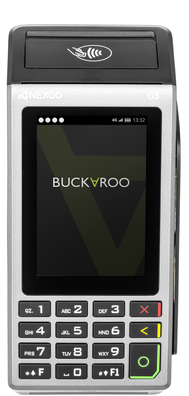 Buckaroo Buck Mobile | SEPAY Mobiel 4G - Door heel europa betaingen accepteren - Mobiele pinautomaat | Buckaroo